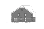 Greek Revival House Plan Left Elevation - Westchester Country French Home 007D-0074 - Shop House Plans and More