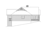 Country House Plan Left Elevation - Deer Ridge Traditional Home 007D-0075 - Search House Plans and More