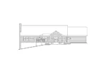 Ranch House Plan Rear Elevation - Clayton Manor Ranch Home 007D-0078 - Search House Plans and More