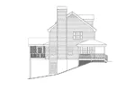 Farmhouse Plan Left Elevation - Wilkescreek Country Home 007D-0079 - Shop House Plans and More
