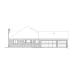 Ranch House Plan Left Elevation - Kasington Contemporary Home 007D-0080 - Search House Plans and More