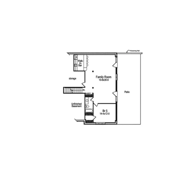 Ranch House Plan Optional Lower Level - Kasington Contemporary Home 007D-0080 - Search House Plans and More