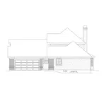 Ranch House Plan Right Elevation - Kasington Contemporary Home 007D-0080 - Search House Plans and More