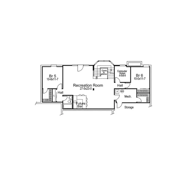 Luxury House Plan Optional Lower Level - Barclay Heights Classic Home 007D-0082 - Search House Plans and More