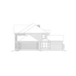 Colonial House Plan Right Elevation - Whitmoor Luxury Home 007D-0084 - Shop House Plans and More