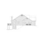 Arts & Crafts House Plan Left Elevation - Chrystelle Atrium Home 007D-0089 - Search House Plans and More