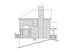 Modern House Plan Left Elevation - Bedford Hill Country Duplex 007D-0091 - Search House Plans and More
