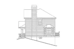 Modern House Plan Right Elevation - Bedford Hill Country Duplex 007D-0091 - Search House Plans and More