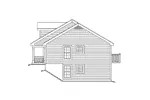 Multi-Family House Plan Right Elevation - Norwood Hills Country Fiveplex 007D-0092 - Shop House Plans and More
