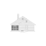 Vacation House Plan Left Elevation - Weldon Pond Duplex Home 007D-0093 - Shop House Plans and More