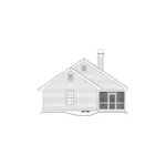 Vacation House Plan Right Elevation - Weldon Pond Duplex Home 007D-0093 - Shop House Plans and More