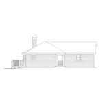 Vacation House Plan Left Elevation - Cottage Grove Duplex Home 007D-0095 - Search House Plans and More