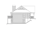 Multi-Family House Plan Left Elevation - Shadywood Manor Fourplex Home 007D-0096 - Shop House Plans and More