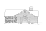 Country House Plan Right Elevation - Pineridge Country Home 007D-0099 - Shop House Plans and More