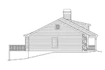 Ranch House Plan Left Elevation - Stoneridge Country Home 007D-0101 - Shop House Plans and More