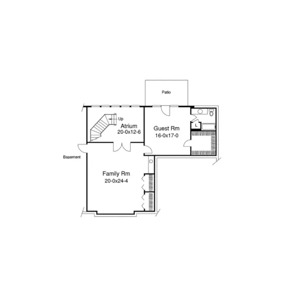 Bungalow House Plan Optional Lower Level - Stoneridge Country Home 007D-0101 - Shop House Plans and More