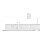 Cabin & Cottage House Plan Left Elevation - Fairmont Narrow Lot Home 007D-0102 - Search House Plans and More