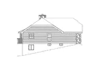 Ranch House Plan Left Elevation - Ashridge Atrium Narrow Lot Home 007D-0103 - Search House Plans and More