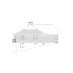 Cabin & Cottage House Plan Left Elevation - Ashridge Atrium Narrow Lot Home 007D-0103 - Search House Plans and More