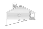 Vacation House Plan Left Elevation - Stoneview Cottage Home 007D-0104 - Shop House Plans and More