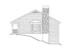 Ranch House Plan Right Elevation - Stoneview Cottage Home 007D-0104 - Shop House Plans and More