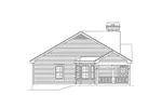 Country House Plan Left Elevation - Springdale Country Cabin Home 007D-0105 - Shop House Plans and More