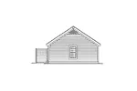 Vacation House Plan Rear Elevation - Trailbridge Narrow Lot Home 007D-0108 - Shop House Plans and More