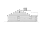 Country House Plan Left Elevation - Glen Ellen Smaller Lot Home 007D-0110 - Search House Plans and More