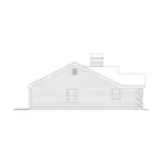 Country House Plan Left Elevation - Glen Ellen Smaller Lot Home 007D-0110 - Search House Plans and More