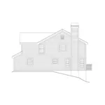 Vacation House Plan Right Elevation - Bayshore Lake Home 007D-0111 - Search House Plans and More