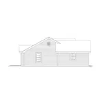 Vacation House Plan Left Elevation - Ridgewood Ranch Home 007D-0112 - Shop House Plans and More