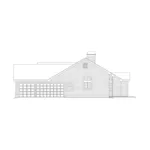 Ranch House Plan Right Elevation - Madison Manor Country Home 007D-0113 - Shop House Plans and More