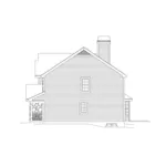 Neoclassical House Plan Right Elevation - Glencoe Greek Revival Home 007D-0114 - Search House Plans and More