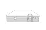 Traditional House Plan Rear Elevation - Littleton Apartment Garage 007D-0115 | House Plans and More