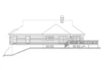 Traditional House Plan Rear Elevation - Hearthwood Southern Home 007D-0119 - Search House Plans and More