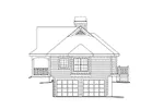 Cape Cod & New England House Plan Right Elevation - Hearthwood Southern Home 007D-0119 - Search House Plans and More