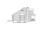 Vacation House Plan Left Elevation - Lakemont Ranch Home 007D-0121 - Shop House Plans and More