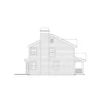 Southern House Plan Left Elevation - Clarksburg Country Home 007D-0122 - Search House Plans and More