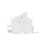 Southern House Plan Right Elevation - Clarksburg Country Home 007D-0122 - Search House Plans and More