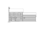 Country House Plan Rear Elevation - Oakbrook Affordable Home 007D-0123 - Shop House Plans and More