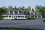 House Plan Front of Home 007D-0124