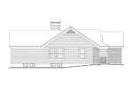 Traditional House Plan Left Elevation - Westley Manor Ranch Home 007D-0125 - Shop House Plans and More