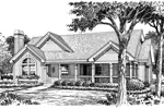 Vacation House Plan Front Image of House - Summerledge Cottage Home 007D-0128 - Shop House Plans and More