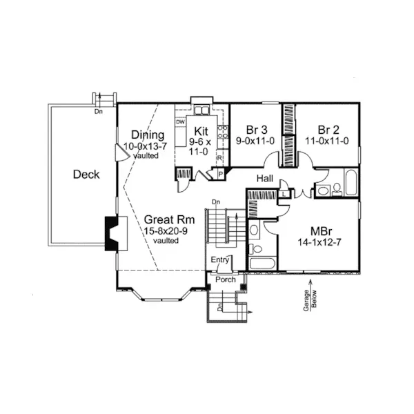 Country House Plan First Floor - Hillstone Neoclassical Home 007D-0129 - Search House Plans and More