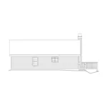 Country House Plan Rear Elevation - Hillstone Neoclassical Home 007D-0129 - Search House Plans and More