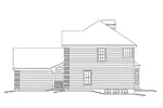 Country House Plan Right Elevation - St. Charles Narrow Lot Home 007D-0130 - Shop House Plans and More
