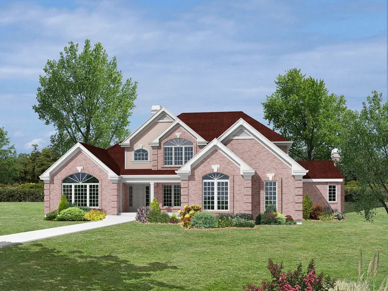 Country House Plan Front Image - Monaco Bay Traditional Home 007D-0132 - Shop House Plans and More