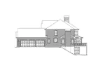 Luxury House Plan Right Elevation - Monaco Bay Traditional Home 007D-0132 - Shop House Plans and More