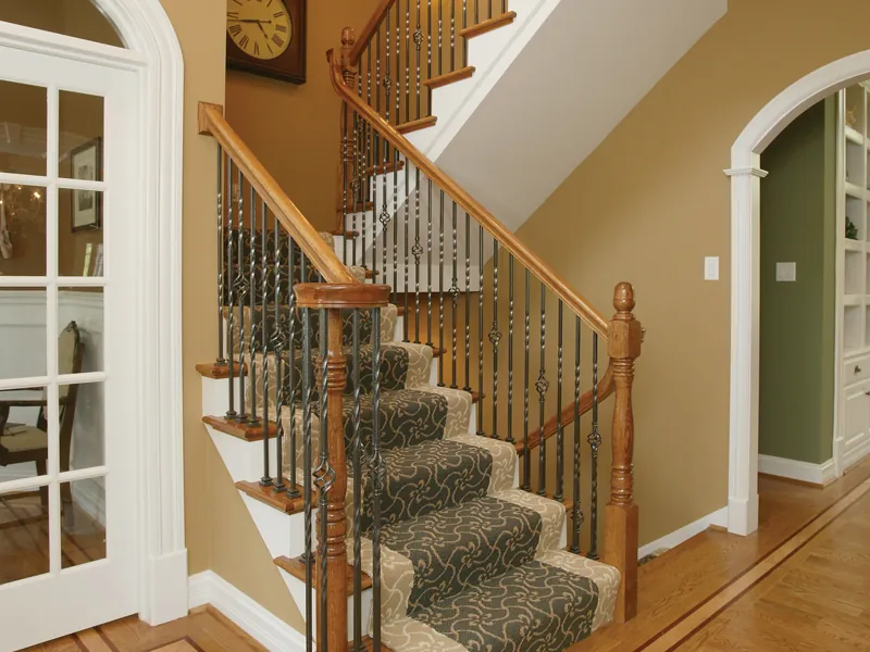 Country House Plan Stairs Photo - Monaco Bay Traditional Home 007D-0132 - Shop House Plans and More