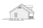 Country House Plan Left Elevation - Foxmyer Country Ranch Home 007D-0134 - Search House Plans and More